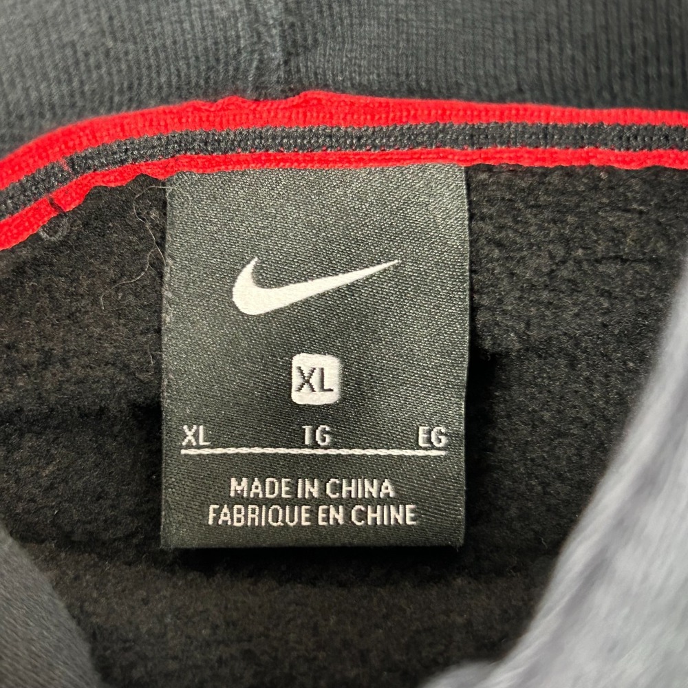 Nike Kyrie Irving Hoodie Mens XL Black Just Do It Fleece Lined Cotton Outdoor - Picture 8 of 16